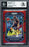 Magic Johnson Autographed 2022-23 Panini Prizm Prizms Red Card #276 Card Los Angeles Lakers #/299 Beckett BAS