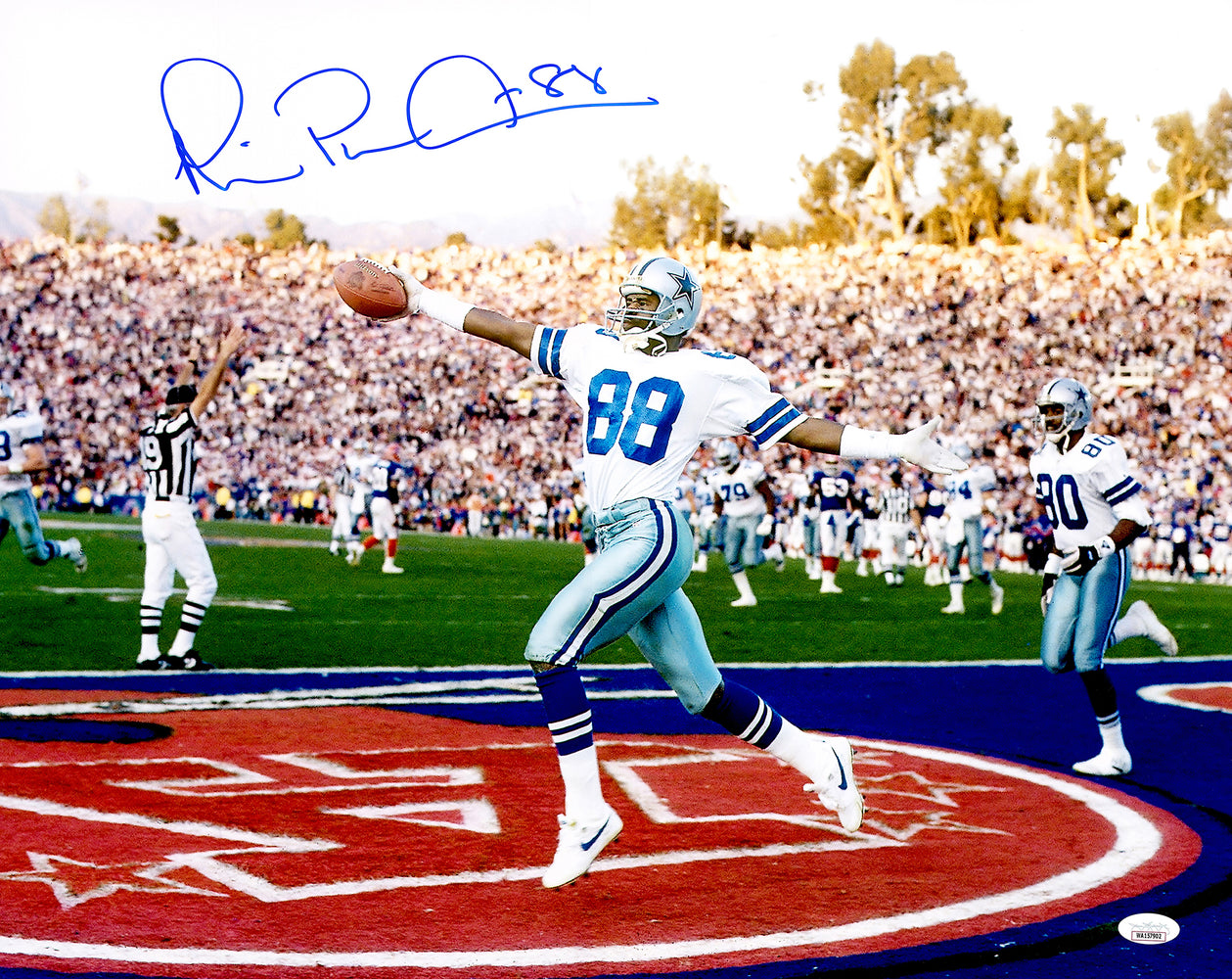 Michael Irvin Autographed 16x20 Photo Dallas Cowboys JSA