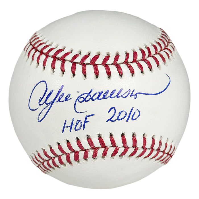 Andre Dawson Signed HOF 2010 Inscription Rawlings Official Major League Baseball (MLB)