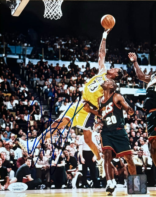 Dennis Rodman Signed Los Angeles Lakers 8x10 Photo (JSA)