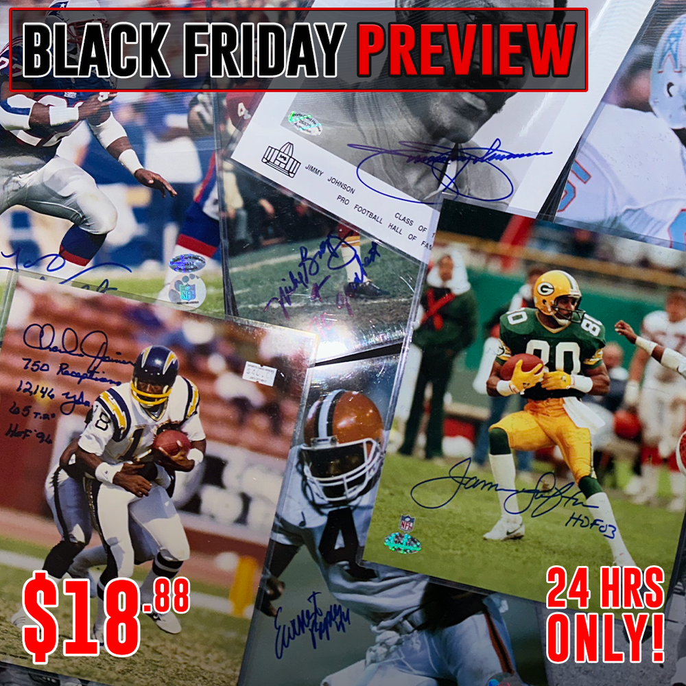 Collectors Classic Black Friday Preview Vintage Sports Photo Mystery Box