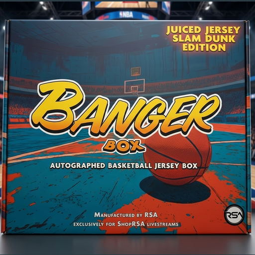 Juiced Autographed Basketball Jersey Banger Box - Series 1
