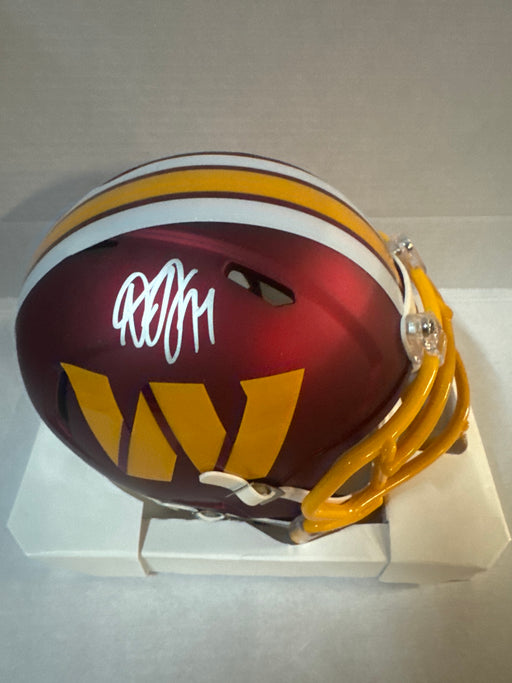 Desean Jackson Signed Washington Commanders Speed Mini Football Helmet (Beckett)