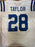 Jonathan Taylor Signed Indianapolis White Football Jersey (JSA)