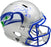 Devon Witherspoon Autographed Seattle Seahawks Silver 1983-01 Throwback Full Size Speed Replica Helmet MCS Holo