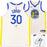 Golden State Warriors Stephen Curry Autographed White Nike Association Edition Jersey Size 48+2 JSA