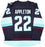 Seattle Kraken Mason Appleton Autographed Blue Fanatics Breakaway Jersey Size XL With Inaugural Season Patch Fanatics Holo