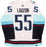 Seattle Kraken Jeremy Lauzon Autographed White Adidas Authentic Jersey Size 54 With Inaugural Season Patch Fanatics Holo