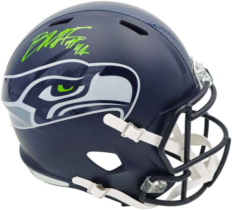 Byron Murphy II Autographed Seattle Seahawks Blue Full Size Speed Replica Helmet MCS Holo