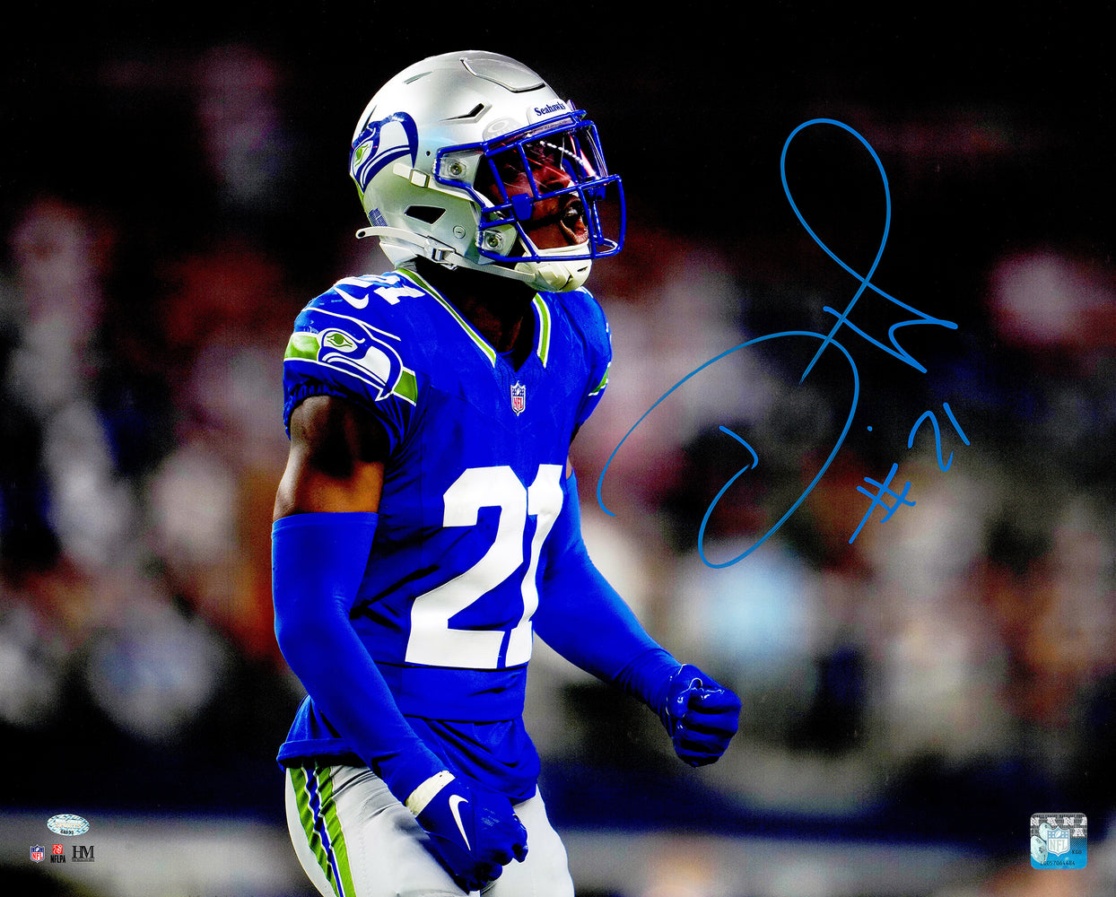 Devon Witherspoon Autographed 16x20 Photo Seattle Seahawks MCS Holo
