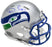 Devon Witherspoon Autographed Seattle Seahawks Silver Throwback Speed Mini Helmet MCS Holo