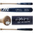Josh Jung Autographed Navy/Grey Marucci Player Model Bat Texas Rangers "23 WS Champs" Beckett BAS Witness