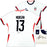 Team USA Alex Morgan Autographed White Nike Red & Blue Stripes Jersey Womens Size L Beckett BAS Witness