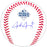 Josh Jung Autographed Official 2023 World Series Logo MLB Baseball Texas Rangers Beckett BAS Witness