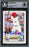 Masyn Winn Autographed 2020 Bowman Draft Rookie Card #BD-59 St. Louis Cardinals Full Name Beckett BAS
