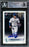 Julio Rodriguez Autographed 2022 Topps Complete Set Photo Variations Rookie Card #659 Seattle Mariners Beckett BAS