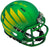 Dillon Gabriel Autographed Oregon Ducks Green Speed Mini Helmet With Wings Beckett BAS Witness