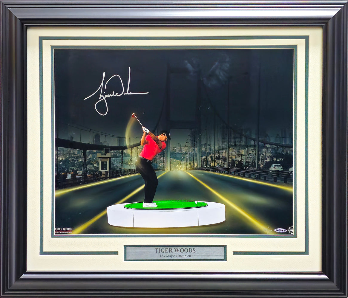 Photos Encadrées De Tiger Woods – Lot D'images Pour Passionnés De Golf