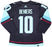 Seattle Kraken Matty Beniers Autographed Blue Adidas Authentic Jersey Size 46 Fanatics Holo