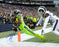 Tyler Lockett Autographed 16x20 Photo Seattle Seahawks Toe Tap Touchdown vs. Rams MCS Holo