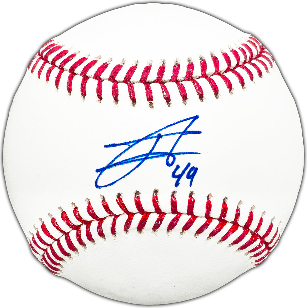 Julio Rodriguez Autographed Official MLB Baseball Seattle Mariners "44" MCS Holo #91178