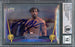 Michael B. Jordan Autographed 2018 Upper Deck Black Panther Silver Foil Card #67 Marvel Auto Grade Gem Mint 10 Okoye Takes on KillMonger Beckett BAS