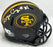 Roger Craig Autographed San Francisco 49ers Eclipse Black Speed Mini Helmet Beckett BAS Witness #W978101