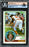 Tony Gwynn Autographed 1983 Topps Rookie Card #482 San Diego Padres Beckett BAS #16176138