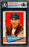 Roger Peckinpaugh Autographed 1961 Fleer Card #132 Cleveland Indians Beckett BAS #16177170
