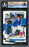 Vladimir Guerrero Jr. Autographed 2022 Donruss Card #113 Toronto Blue Jays Beckett BAS #16340624