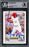 Masyn Winn Autographed 2020 Bowman Draft Rookie Card #BD59 St. Louis Cardinals (Smudged) Beckett BAS #16267598