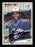 Manny Lee Autographed 1989 Fleer Card #238 Toronto Blue Jays