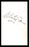 Whitey Ford Autographed 3x5 Index Card New York Yankees