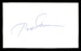 Rod Carew Autographed 3x5 Index Card Minnesota Twins Glued To 3x5 Photo