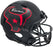 Nico Collins Autographed Houston Texans Eclipse Black Full Size Speed Replica Helmet (Scratches) Beckett BAS Witness