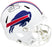 Jim Kelly Autographed Buffalo Bills White Full Size Speed Replica Helmet Beckett BAS Witness