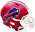 Jim Kelly Autographed Buffalo Bills Red 87-01 Throwback Full Size Speed Replica Helmet Beckett BAS Witness