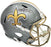 Alvin Kamara Autographed New Orleans Saints Flash Gray Full Size Speed Replica Helmet Beckett BAS Witness