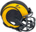 Kyren Williams Autographed Los Angeles Rams Eclipse Black Speed Mini Helmet Beckett BAS Witness