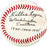 Hillis Layne Autographed Official AL Baseball Washington Senators "1941-1944-1945" Beckett BAS QR #BL93605