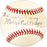 Morris Red Badgro Autographed Official AL Baseball St. Louis Browns "Best Wishes to Kasey" Beckett BAS QR #BL93632