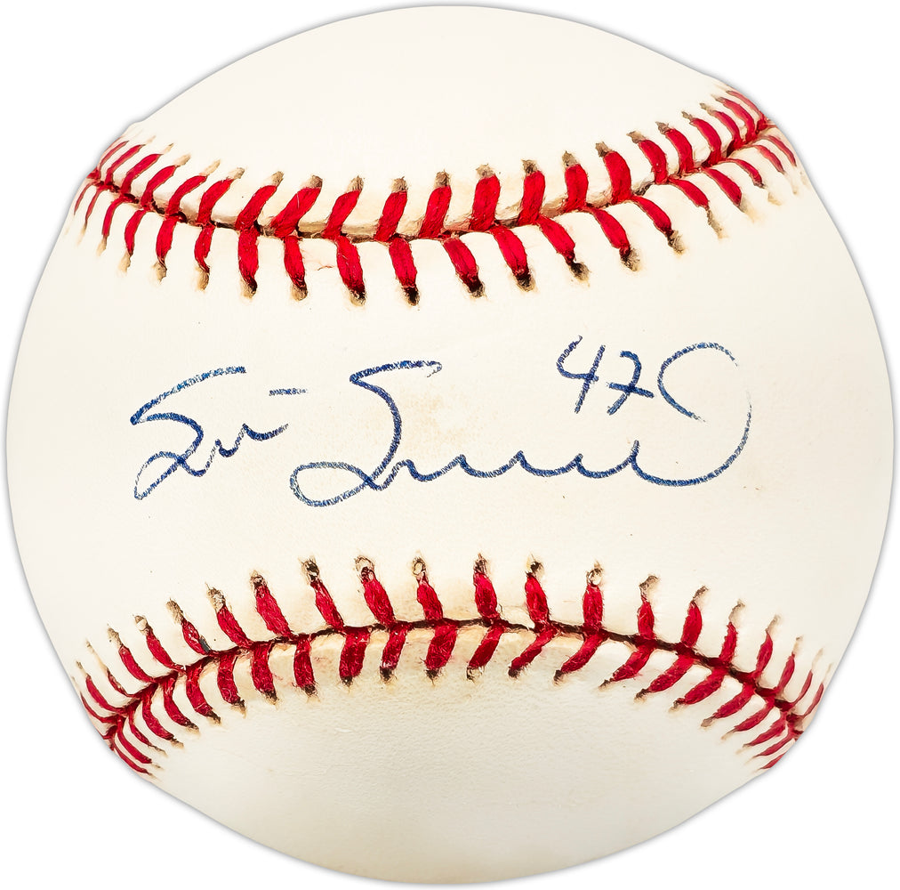 Scott Sauerbeck Autographed Official NL Baseball Pittsburgh Pirates, Boston Red Sox