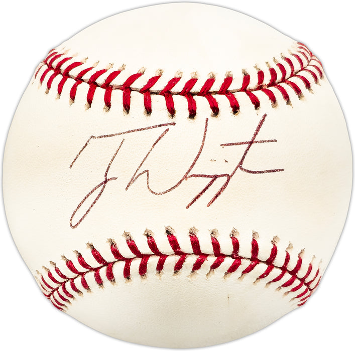 Ty Wigginton Autographed Official MLB Baseball Baltimore Orioles, New York Mets