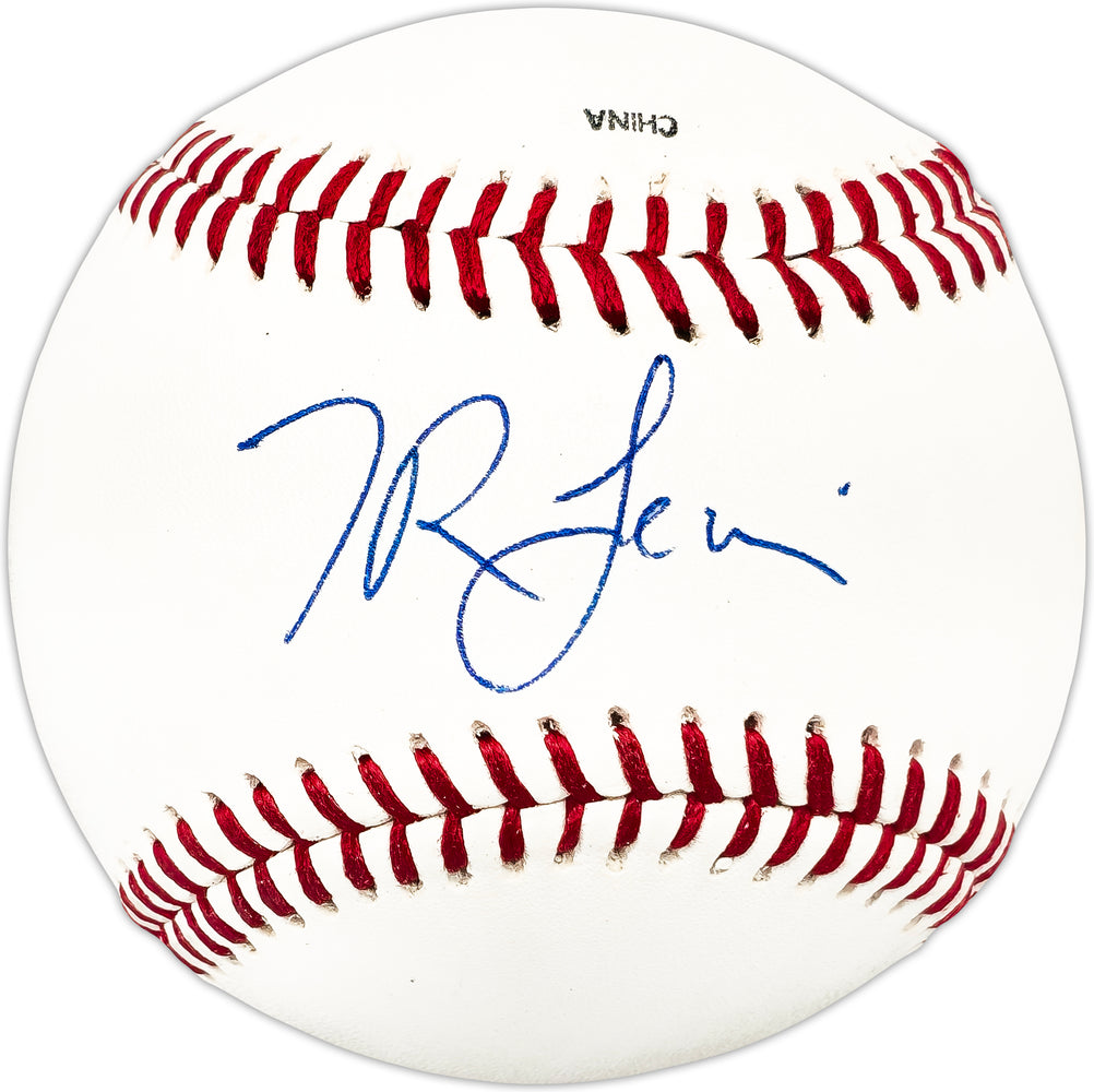 T.R. Lewis Autographed Official League Baseball Baltimore Orioles