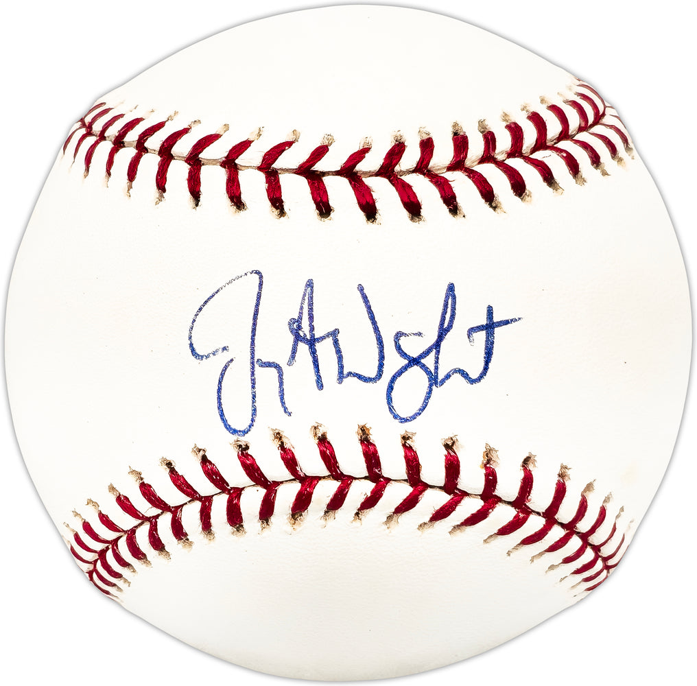 Jamey Wright Autographed Official MLB Baseball Los Angeles Dodgers, Texas Rangers