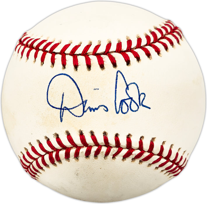 Dennis Cook Autographed Official NL Baseball San Francisco Giants, Philadelphia Phillies