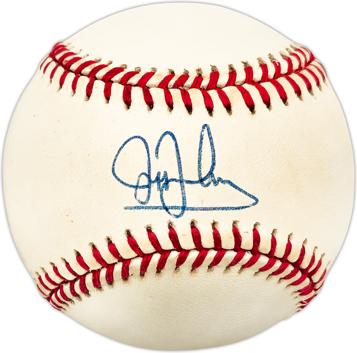 Jeff Treadway Autographed Official NL Baseball Cincinnati Reds