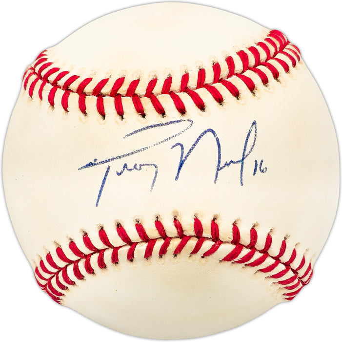 Troy Neel Autographed Official AL Baseball Oakland A's