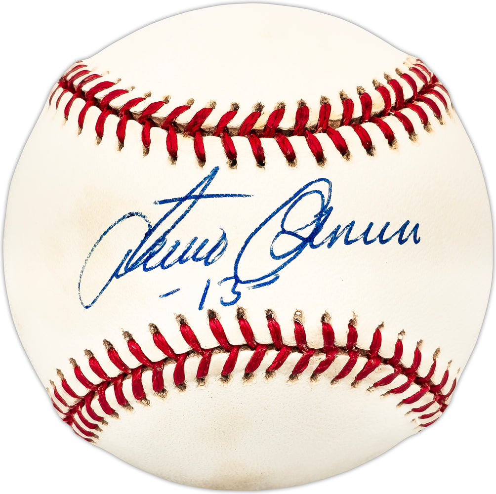 Antonio Osuna Autographed Official NL Baseball Los Angeles Dodgers, New York Yankees