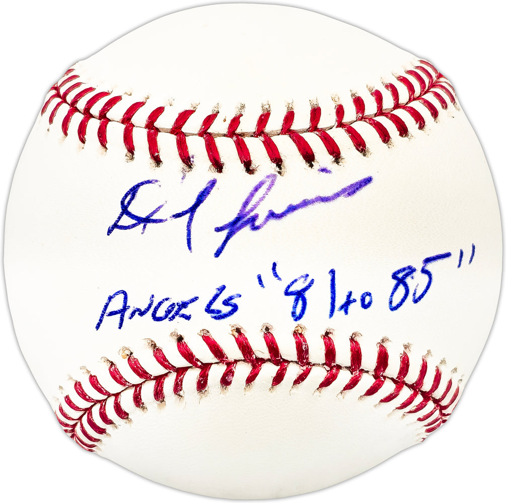 Daryl Sconiers Autographed Official MLB Baseball California Angels "Angels 81-85"